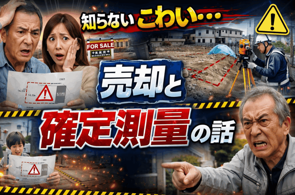 確定測量している